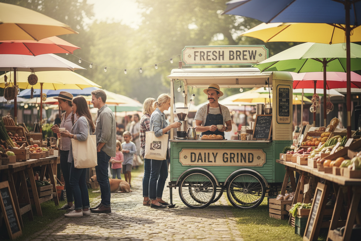 Mobile Coffee Service Event