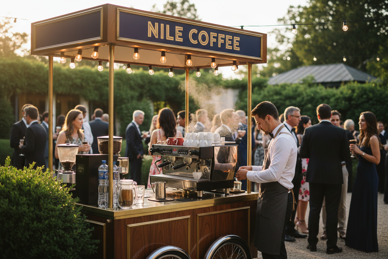 Mobile Coffee Service Event